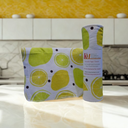 Re-Usable Paper Towels – Lemons Design